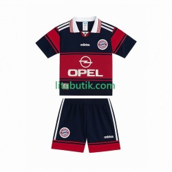 FC Bayern München 1997 Retro Barn Hemma Fotbollströja 1999 Kortärmad FC Bayern München 1997 Retro Barn Hemma Fotbollströja 1999 Kortärmad