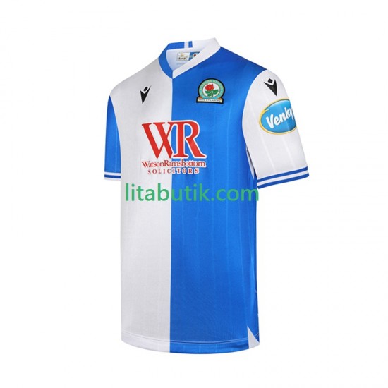 Blackburn Rovers Män Hemma Fotbollströja 2025-2026 Kortärmad
