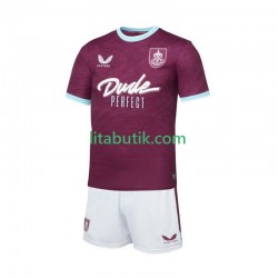 Burnley Barn Hemma Fotbollströja 2025-2026 Kortärmad Burnley Barn Hemma Fotbollströja 2025-2026 Kortärmad