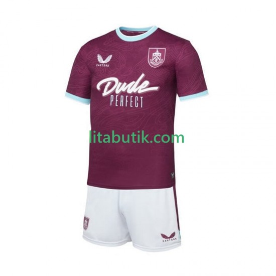 Burnley Barn Hemma Fotbollströja 2025-2026 Kortärmad