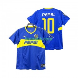 CA Boca Juniors PEPSI 10 2003 Retro Män Hemma Fotbollströja 2004 Kortärmad