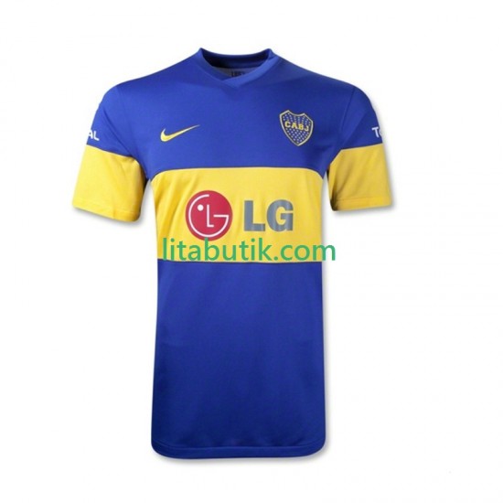 CA Boca Juniors Retro Män Hemma Fotbollströja 2011 Kortärmad