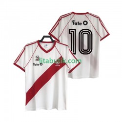 CA River Plate 10 1986 Retro Män Hemma Fotbollströja Kortärmad