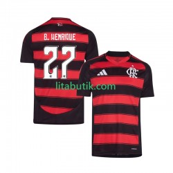 CR Flamengo Bruno Henrique 27 Män Hemma Fotbollströja 2025-2026 Kortärmad CR Flamengo Bruno Henrique 27 Män Hemma Fotbollströja 2025-2026 Kortärmad