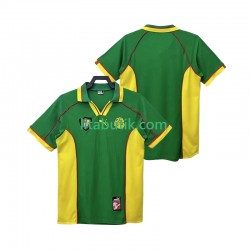Kamerun Retro Män Hemma Fotbollströja 1998 Kortärmad