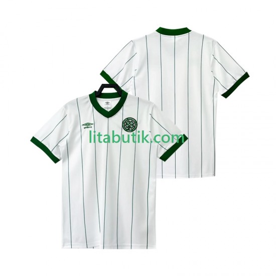 Celtic FC 1982 1983 Retro Män Borta Fotbollströja Kortärmad