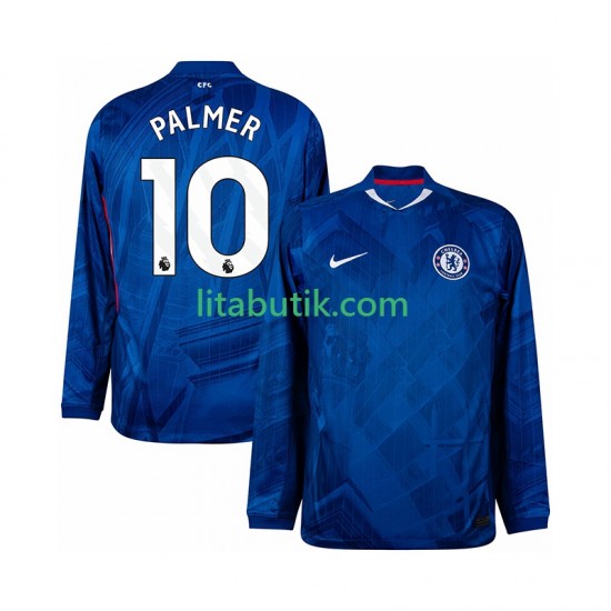 Chelsea Cole Palmer 10 Män Hemma Fotbollströja 2025-2026 Långärmad