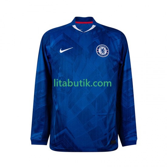 Chelsea Män Hemma Fotbollströja 2025-2026 Långärmad
