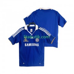 Chelsea 2007 Retro Män Hemma Fotbollströja 2008 Kortärmad