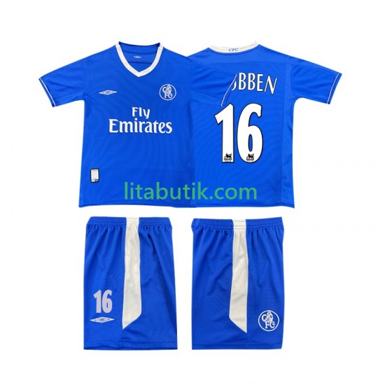 Chelsea Robben 16 2003 2005 Retro Barn Hemma Fotbollströja Kortärmad