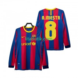 FC Barcelona A INIESTA 8 Retro Män Hemma Fotbollströja 2011 2010 Långärmad FC Barcelona A INIESTA 8 Retro Män Hemma Fotbollströja 2011 2010 Långärmad