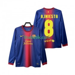FC Barcelona A INIESTA 8 2012 2013 Retro Män Hemma Fotbollströja Långärmad FC Barcelona A INIESTA 8 2012 2013 Retro Män Hemma Fotbollströja Långärmad