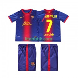 FC Barcelona DAUID VILLA 7 2012 2013 Retro Barn Hemma Fotbollströja Kortärmad FC Barcelona DAUID VILLA 7 2012 2013 Retro Barn Hemma Fotbollströja Kortärmad