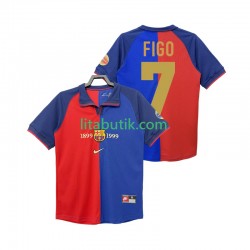 FC Barcelona FIGO 7 1990 2000 Retro Män Hemma Fotbollströja Kortärmad FC Barcelona FIGO 7 1990 2000 Retro Män Hemma Fotbollströja Kortärmad