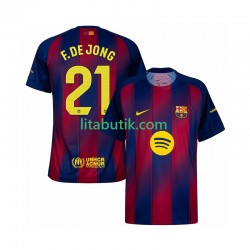 FC Barcelona Frenkie de Jong 21 Män Hemma Fotbollströja 2025-2026 Kortärmad FC Barcelona Frenkie de Jong 21 Män Hemma Fotbollströja 2025-2026 Kortärmad