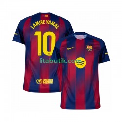 FC Barcelona Lamine Yamal 10 Män Hemma Fotbollströja 2025-2026 Kortärmad FC Barcelona Lamine Yamal 10 Män Hemma Fotbollströja 2025-2026 Kortärmad