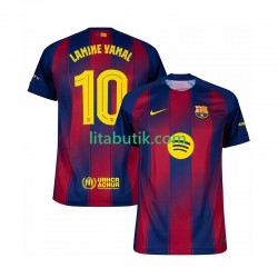 FC Barcelona Lamine Yamal 10 Champions League Män Hemma Fotbollströja 2025-2026 Kortärmad FC Barcelona Lamine Yamal 10 Champions League Män Hemma Fotbollströja 2025-2026 Kortärmad