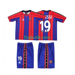 FC Barcelona Lionel Messi 19 1997 Retro Barn Hemma Fotbollströja 1998 Kortärmad FC Barcelona Lionel Messi 19 1997 Retro Barn Hemma Fotbollströja 1998 Kortärmad