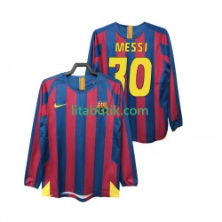 FC Barcelona Lionel Messi 30 2005 Retro Män Hemma Fotbollströja 2006 Långärmad FC Barcelona Lionel Messi 30 2005 Retro Män Hemma Fotbollströja 2006 Långärmad
