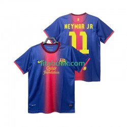 FC Barcelona Neymar JR 11 2012 2013 Retro Män Hemma Fotbollströja Kortärmad