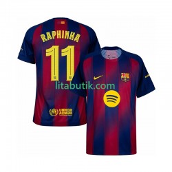 FC Barcelona Raphinha 11 Champions League Män Hemma Fotbollströja 2025-2026 Kortärmad FC Barcelona Raphinha 11 Champions League Män Hemma Fotbollströja 2025-2026 Kortärmad