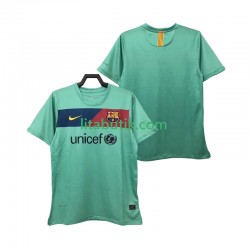 FC Barcelona Retro Män Borta Fotbollströja 2011 2010 Kortärmad