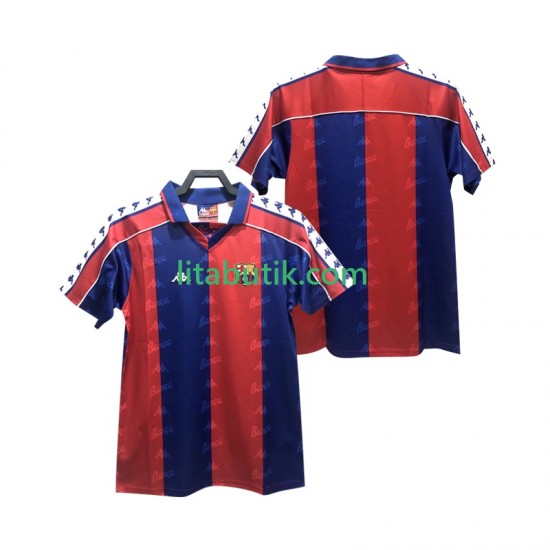 FC Barcelona 1992 1995 Retro Män Hemma Fotbollströja Kortärmad