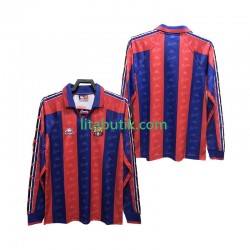FC Barcelona 1996 1997 Retro Män Hemma Fotbollströja Långärmad FC Barcelona 1996 1997 Retro Män Hemma Fotbollströja Långärmad