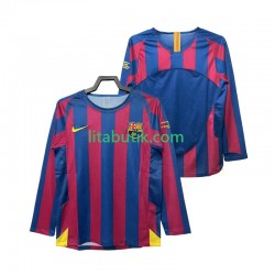 FC Barcelona Champions League 2005 Retro Män Hemma Fotbollströja 2006 Långärmad FC Barcelona Champions League 2005 Retro Män Hemma Fotbollströja 2006 Långärmad