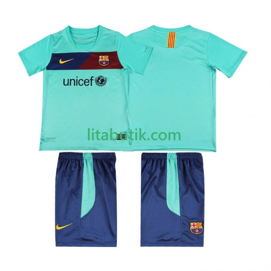 FC Barcelona Retro Barn Borta Fotbollströja 2011 2010 Kortärmad