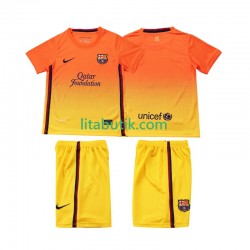 FC Barcelona 2012 2013 Retro Barn Borta Fotbollströja Kortärmad FC Barcelona 2012 2013 Retro Barn Borta Fotbollströja Kortärmad
