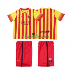 FC Barcelona 2013 2014 Retro Barn Borta Fotbollströja Kortärmad FC Barcelona 2013 2014 Retro Barn Borta Fotbollströja Kortärmad