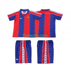 FC Barcelona 1992 1995 Retro Barn Hemma Fotbollströja Kortärmad FC Barcelona 1992 1995 Retro Barn Hemma Fotbollströja Kortärmad