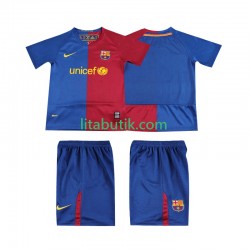 FC Barcelona 2009 Retro Barn Hemma Fotbollströja 2008 Kortärmad FC Barcelona 2009 Retro Barn Hemma Fotbollströja 2008 Kortärmad