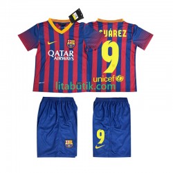 FC Barcelona SUARZE 9 2013 2014 Retro Barn Hemma Fotbollströja Kortärmad FC Barcelona SUARZE 9 2013 2014 Retro Barn Hemma Fotbollströja Kortärmad