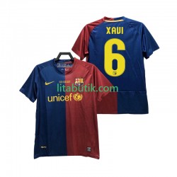 FC Barcelona XAVI 6 Champions League 2009 Retro Män Hemma Fotbollströja 2008 Kortärmad FC Barcelona XAVI 6 Champions League 2009 Retro Män Hemma Fotbollströja 2008 Kortärmad