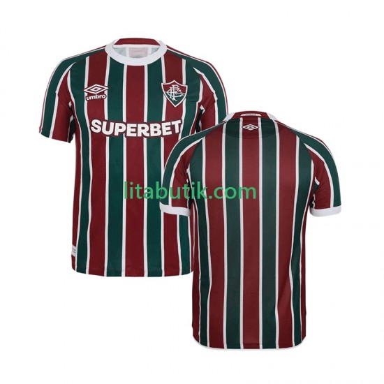 Fluminense Män Hemma Fotbollströja 2025-2026 Kortärmad