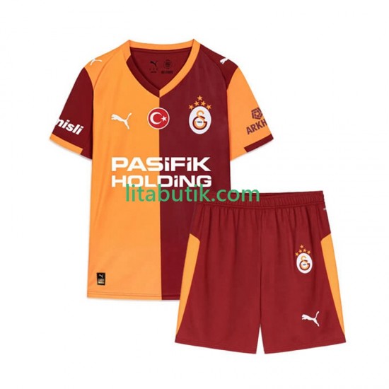 Galatasaray SK Barn Hemma Fotbollströja 2025-2026 Kortärmad