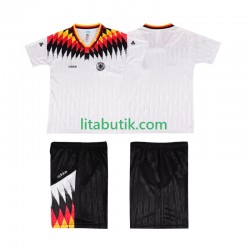Tyskland 1994 Retro Barn Hemma Fotbollströja Kortärmad Tyskland 1994 Retro Barn Hemma Fotbollströja Kortärmad