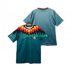 Tyskland 1994 Retro Män Borta Fotbollströja Kortärmad Tyskland 1994 Retro Män Borta Fotbollströja Kortärmad
