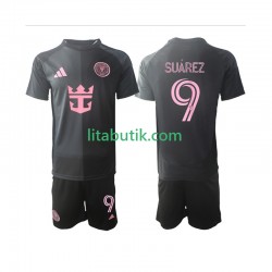 Inter Miami Suárez Luis 9 Barn Borta Fotbollströja 2025 Kortärmad