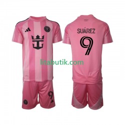 Inter Miami Suárez Luis 9 Barn Hemma Fotbollströja 2025 Kortärmad