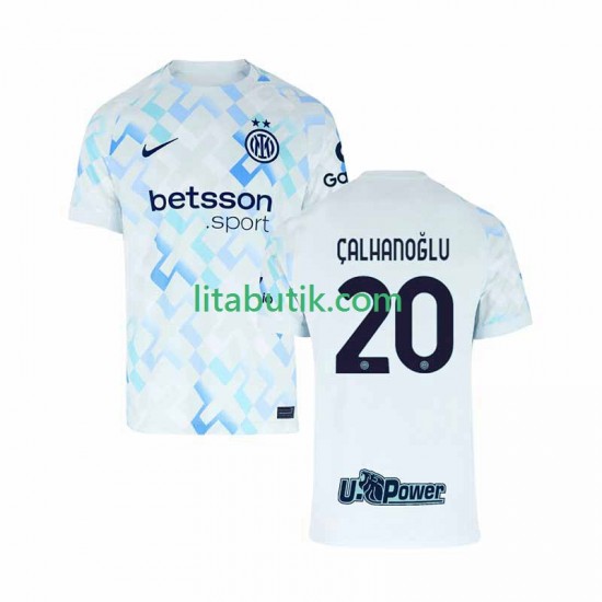 Inter Milan Hakan Calhanoglu 20 Män Borta Fotbollströja 2025-2026 Kortärmad