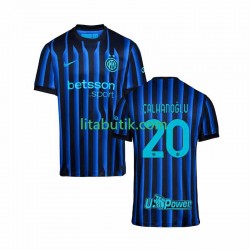 Inter Milan Hakan Calhanoglu 20 Män Hemma Fotbollströja 2025-2026 Kortärmad Inter Milan Hakan Calhanoglu 20 Män Hemma Fotbollströja 2025-2026 Kortärmad