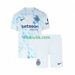 Inter Milan Barn Borta Fotbollströja 2025-2026 Kortärmad Inter Milan Barn Borta Fotbollströja 2025-2026 Kortärmad