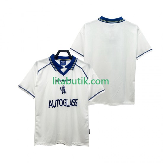 Inter Milan 2000 Retro Män Borta Fotbollströja 1998 Kortärmad