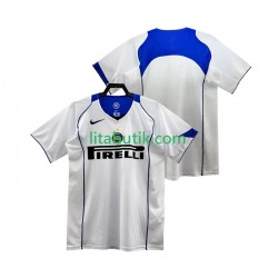 Inter Milan 2005 Retro Män Borta Fotbollströja 2004 Kortärmad