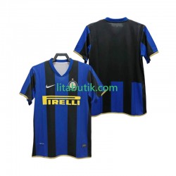 Inter Milan Champions League 2009 Retro Män Hemma Fotbollströja 2008 Kortärmad Inter Milan Champions League 2009 Retro Män Hemma Fotbollströja 2008 Kortärmad