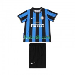 Inter Milan 2009 Retro Barn Hemma Fotbollströja 2010 Kortärmad Inter Milan 2009 Retro Barn Hemma Fotbollströja 2010 Kortärmad