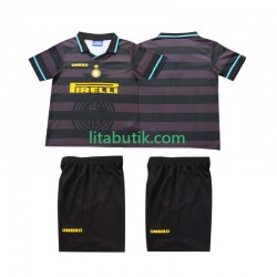 Inter Milan 1997 Retro Barn Tredje Fotbollströja 1998 Kortärmad